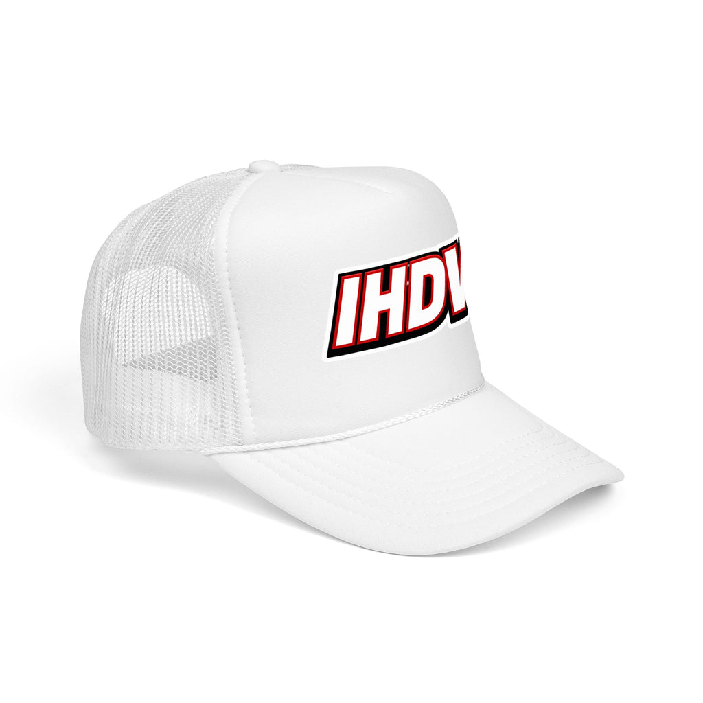 IHDW Logo Trucker Hat — Retro Bold Foam Cap