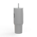 40oz Engraved Insulated Tumbler with Lid — Travel Mug with Handle, Durable Vacuum-Sealed Drinkware