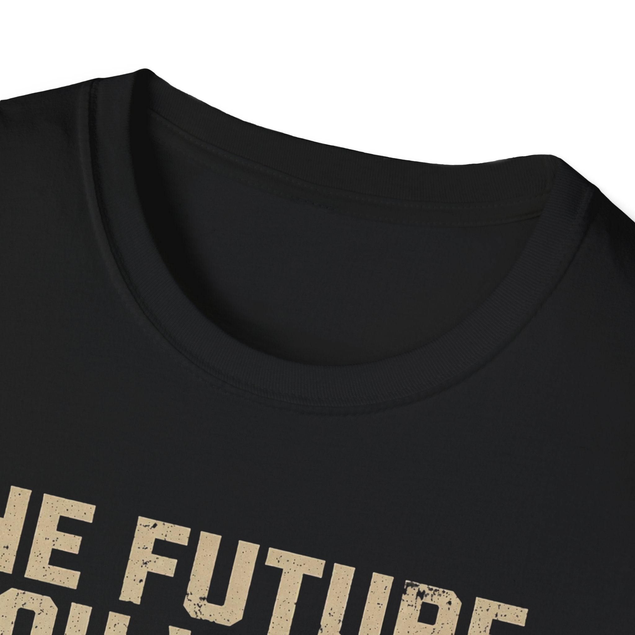 T-Shirt — “The Future You Want” Rifle Graphic: Discipline, Sacrifice, Unmatched Force