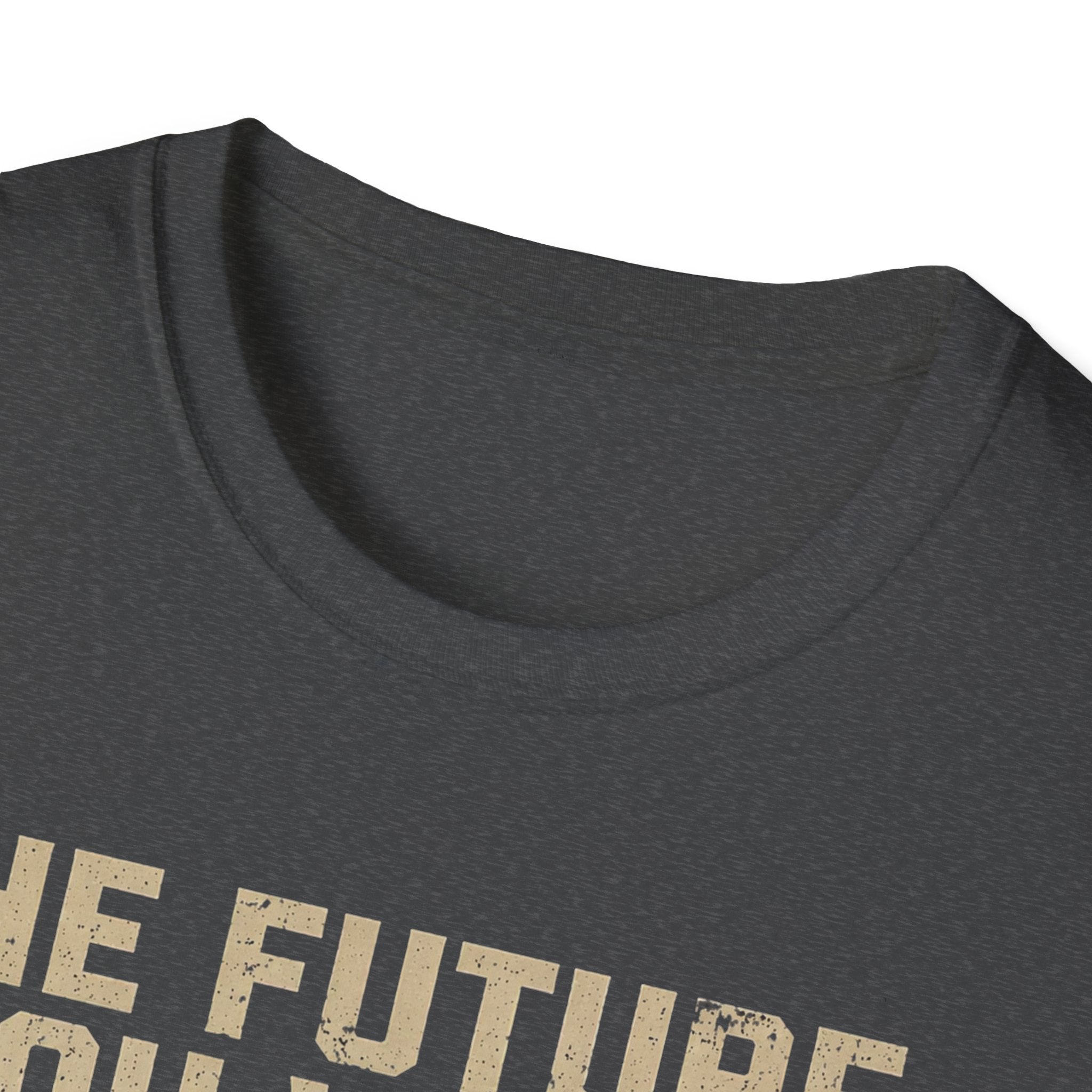 T-Shirt — “The Future You Want” Rifle Graphic: Discipline, Sacrifice, Unmatched Force