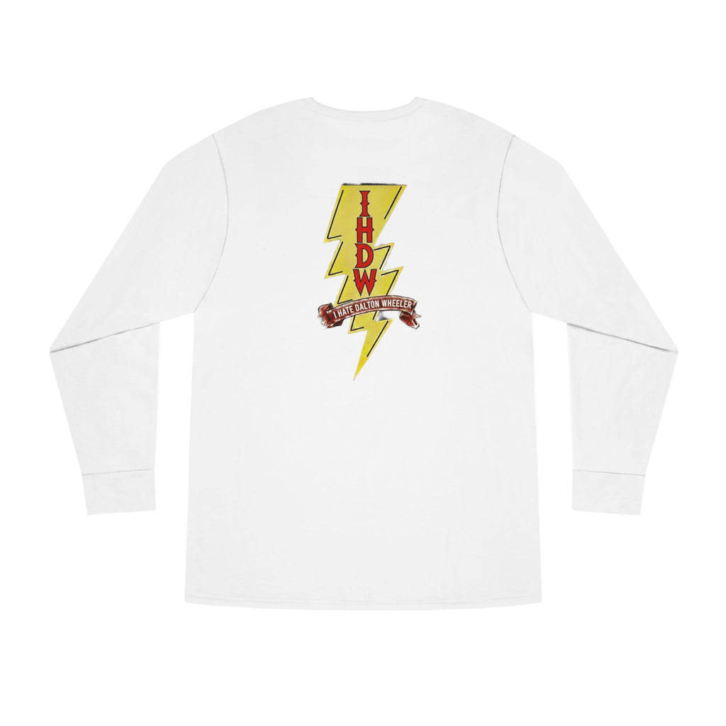 Long Sleeve Tee — Lightning Bolt Band Graphic (IDW Vintage Tattoo Style)